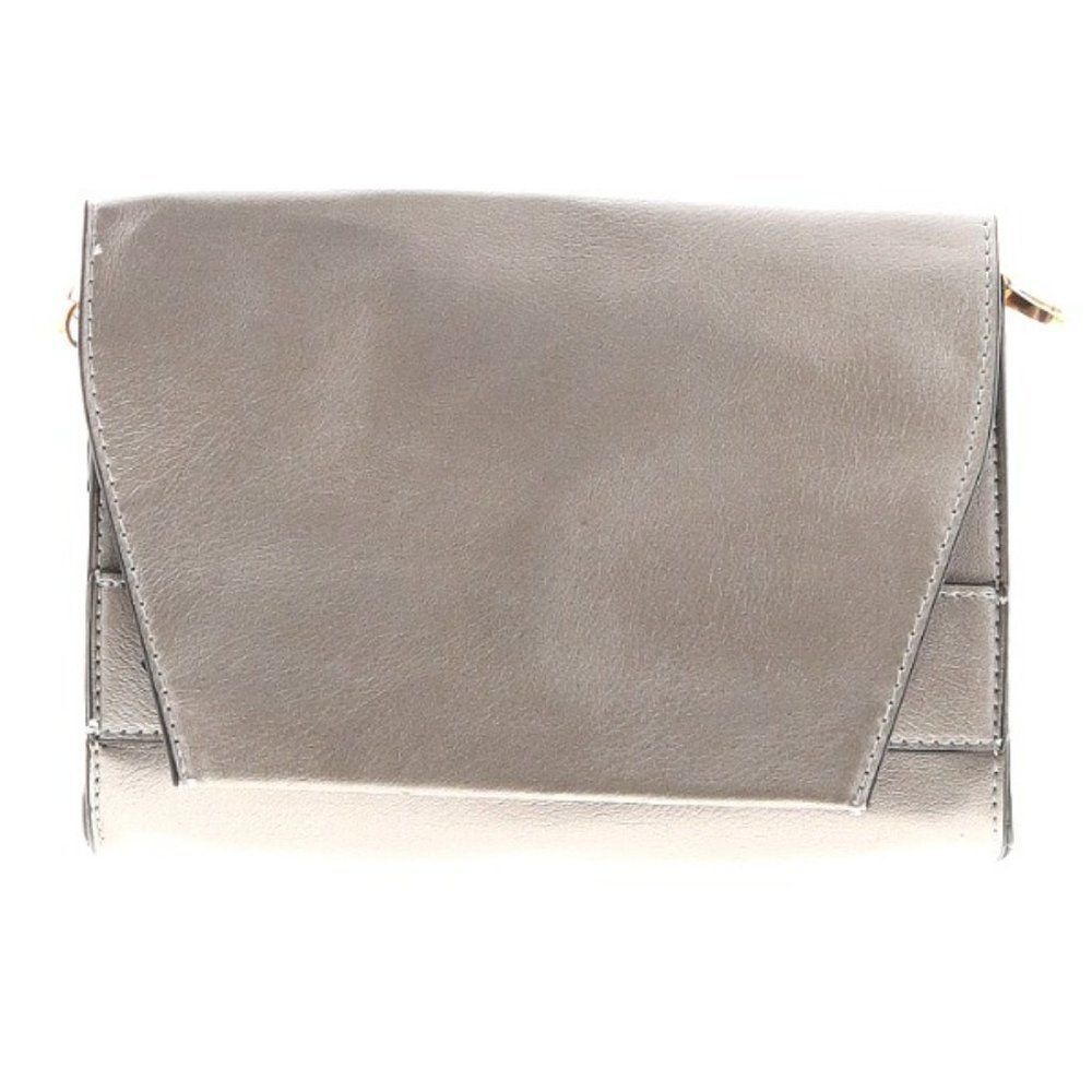 Summer & Rose Metallic Gray Crossbody Bag